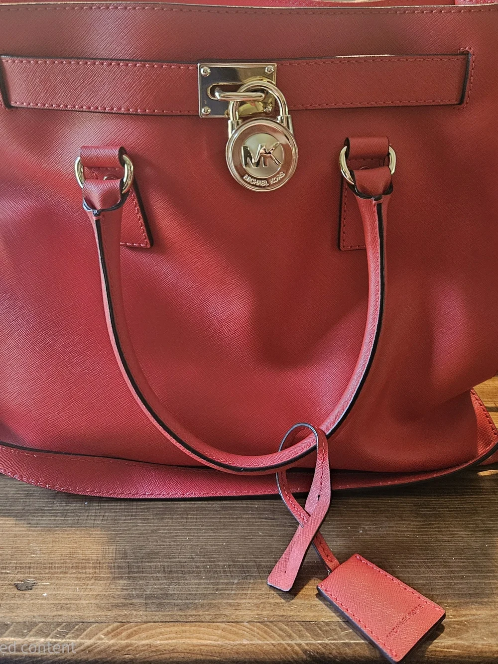 Michael Kors structured michael